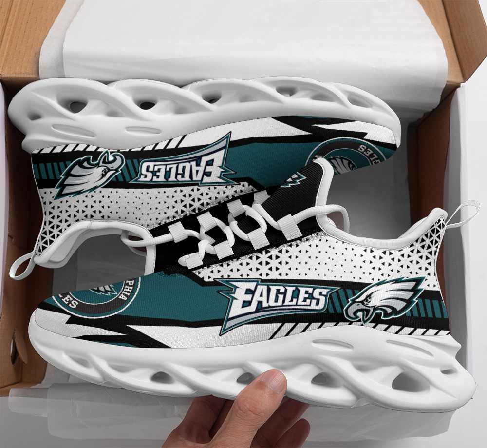 JWFancy Philadelphia Eagles NFL Max Soul Shoes Sneakers For Men And Women