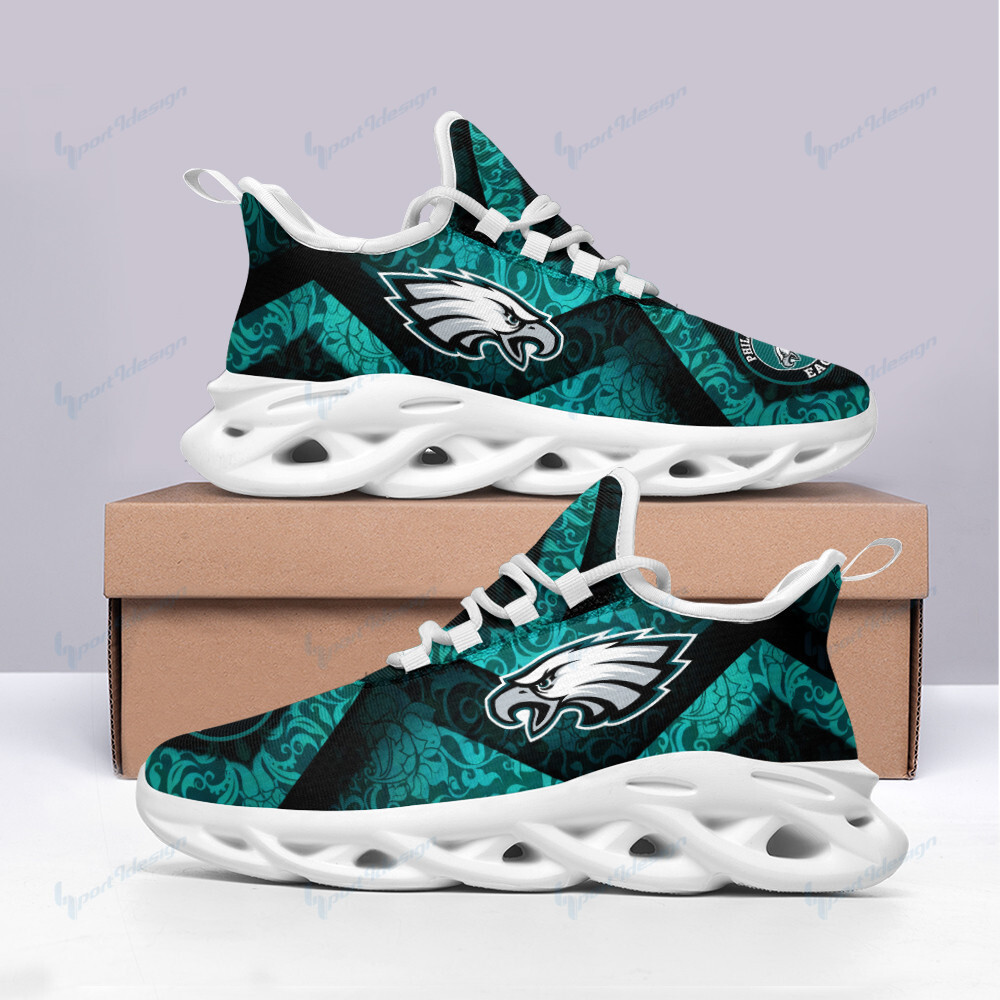JWFancy Philadelphia Eagles NFL Max Soul Shoes Sneakers For Men And Women
