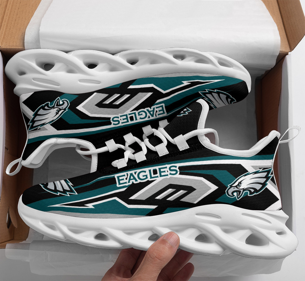 JWFancy Philadelphia Eagles NFL Max Soul Shoes Sneakers For Men And Women