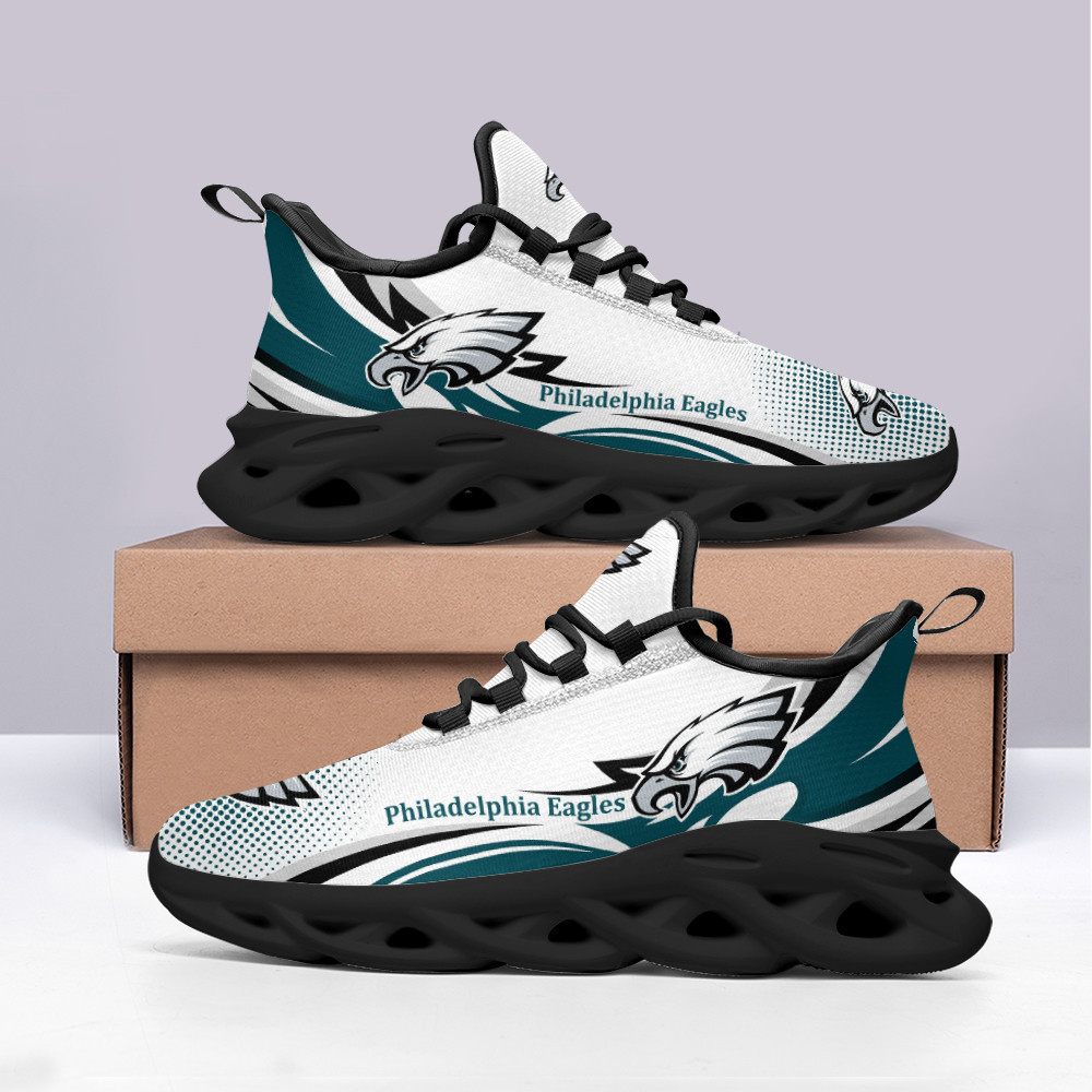 JWFancy Philadelphia Eagles NFL Max Soul Shoes Sneakers For Men And Women