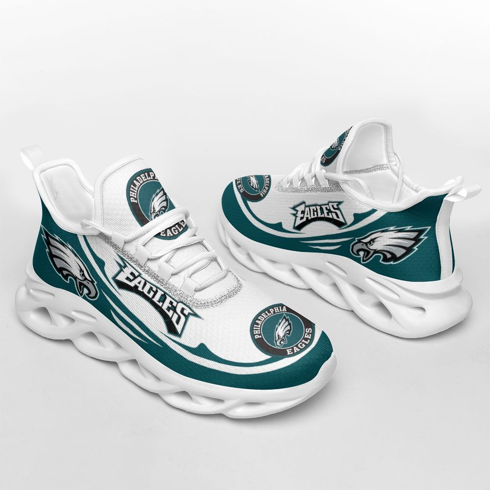 JWFancy Philadelphia Eagles NFL Max Soul Shoes Sneakers For Men And Women