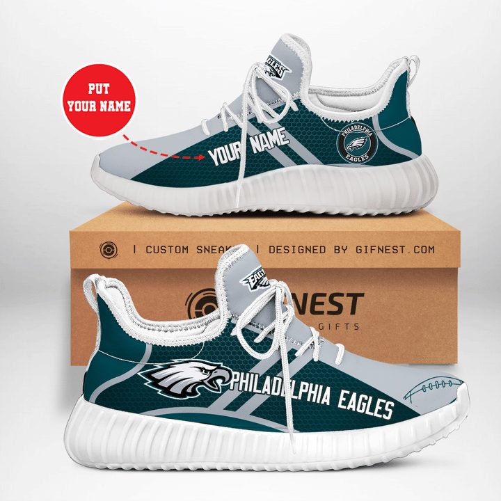 JWFancy Philadelphia Eagles Reze Sneakers Shoes For Men And Women
