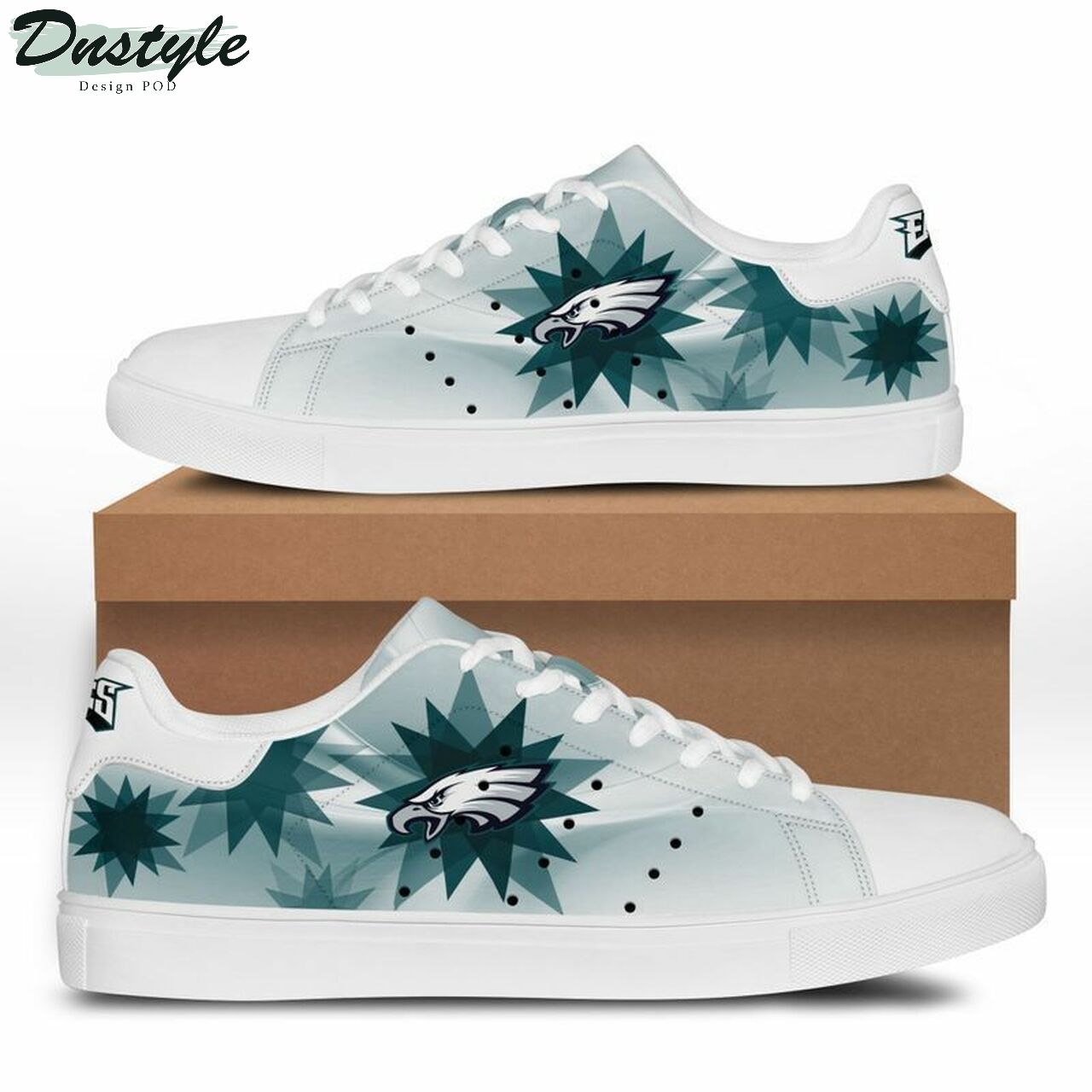 JWFancy Philadelphia Eagles Skate Stan Shoes Sneakes For Men And Women