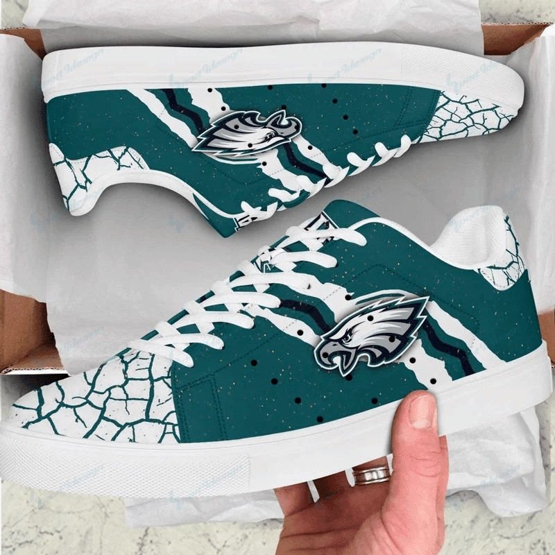 JWFancy Philadelphia Eagles Skate Stan Shoes Sneakes For Men And Women