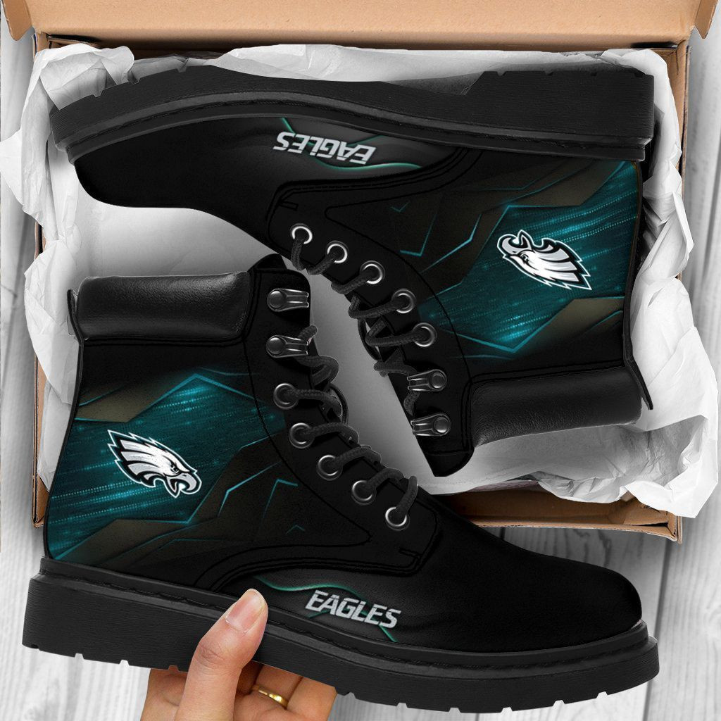 JWFancy Philadelphia Eagles TBL Boots Shoes For Men And Women