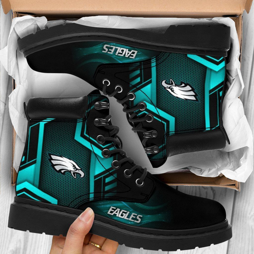 JWFancy Philadelphia Eagles TBL Boots Shoes For Men And Women