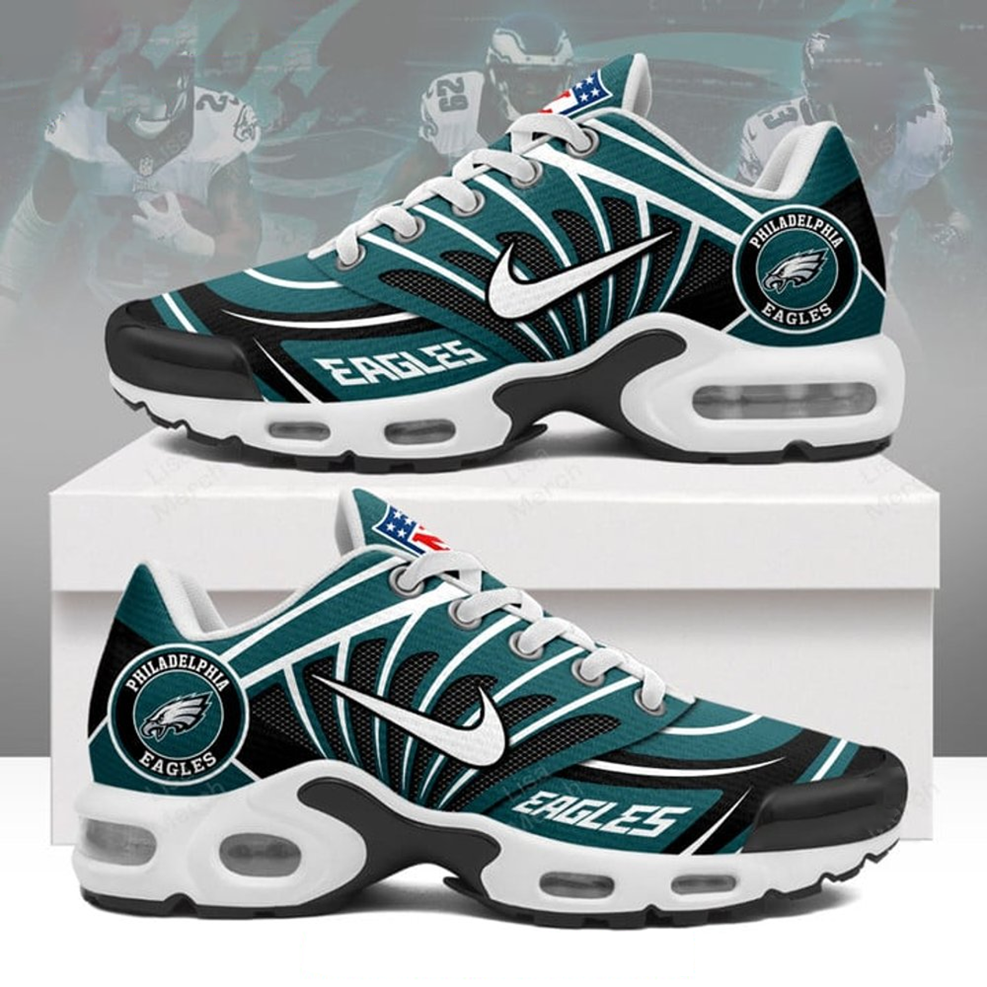 JWFancy Philadelphia Eagles TN Shoes Sneakers For Men And Women