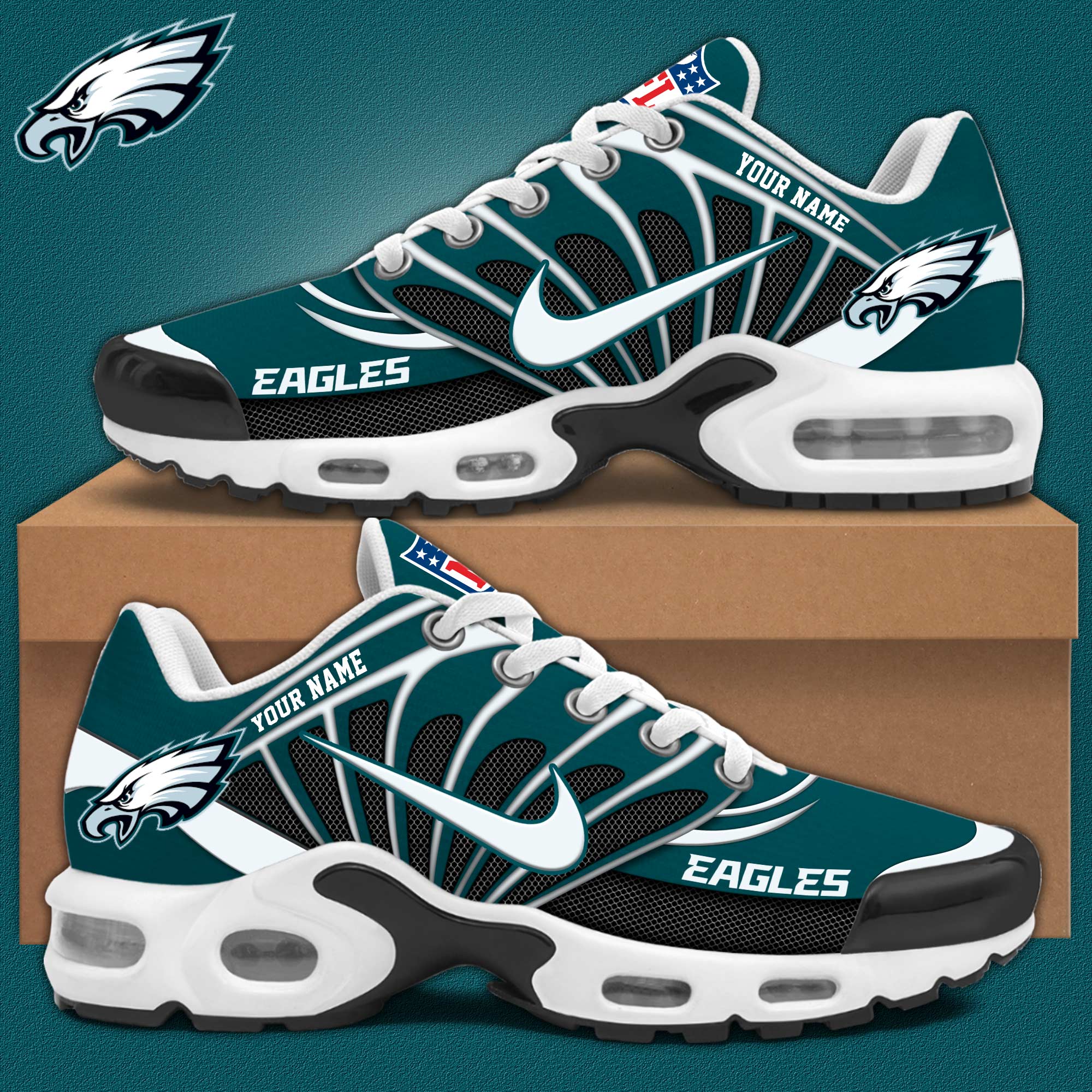 JWFancy Philadelphia Eagles TN Shoes Sneakers For Men And Women