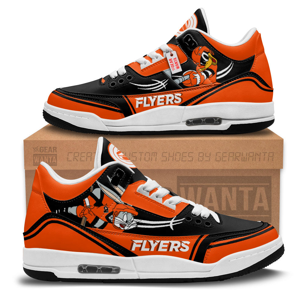 JWFancy Philadelphia Flyers AJ3 Sneakers Shoes For Men And Women
