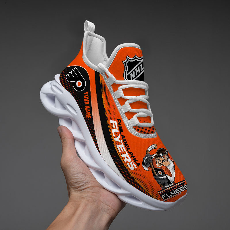 JWFancy Philadelphia Flyers Max Soul Shoes Sneakers For Men And Women
