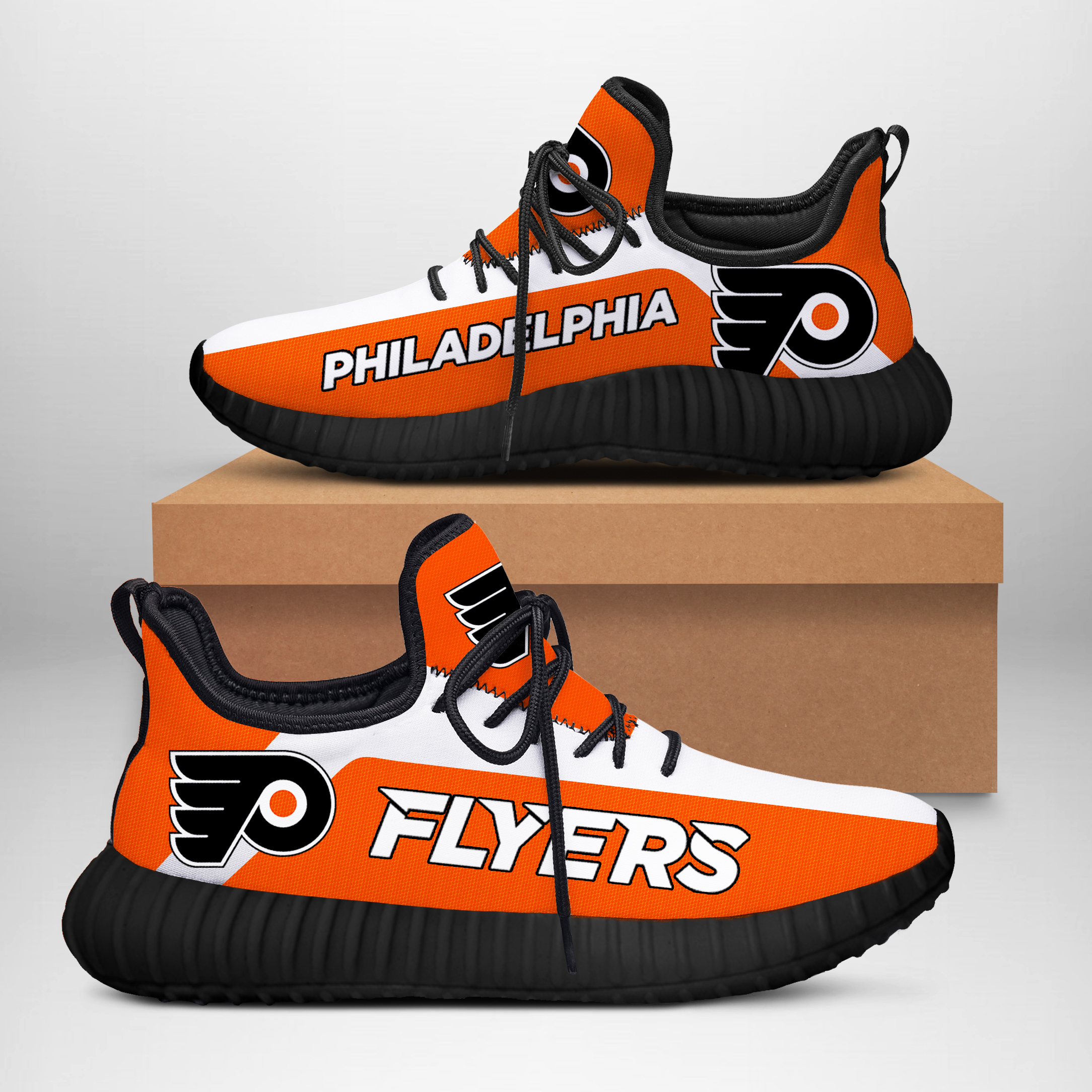 JWFancy Philadelphia Flyers Reze Sneakers Shoes For Men And Women