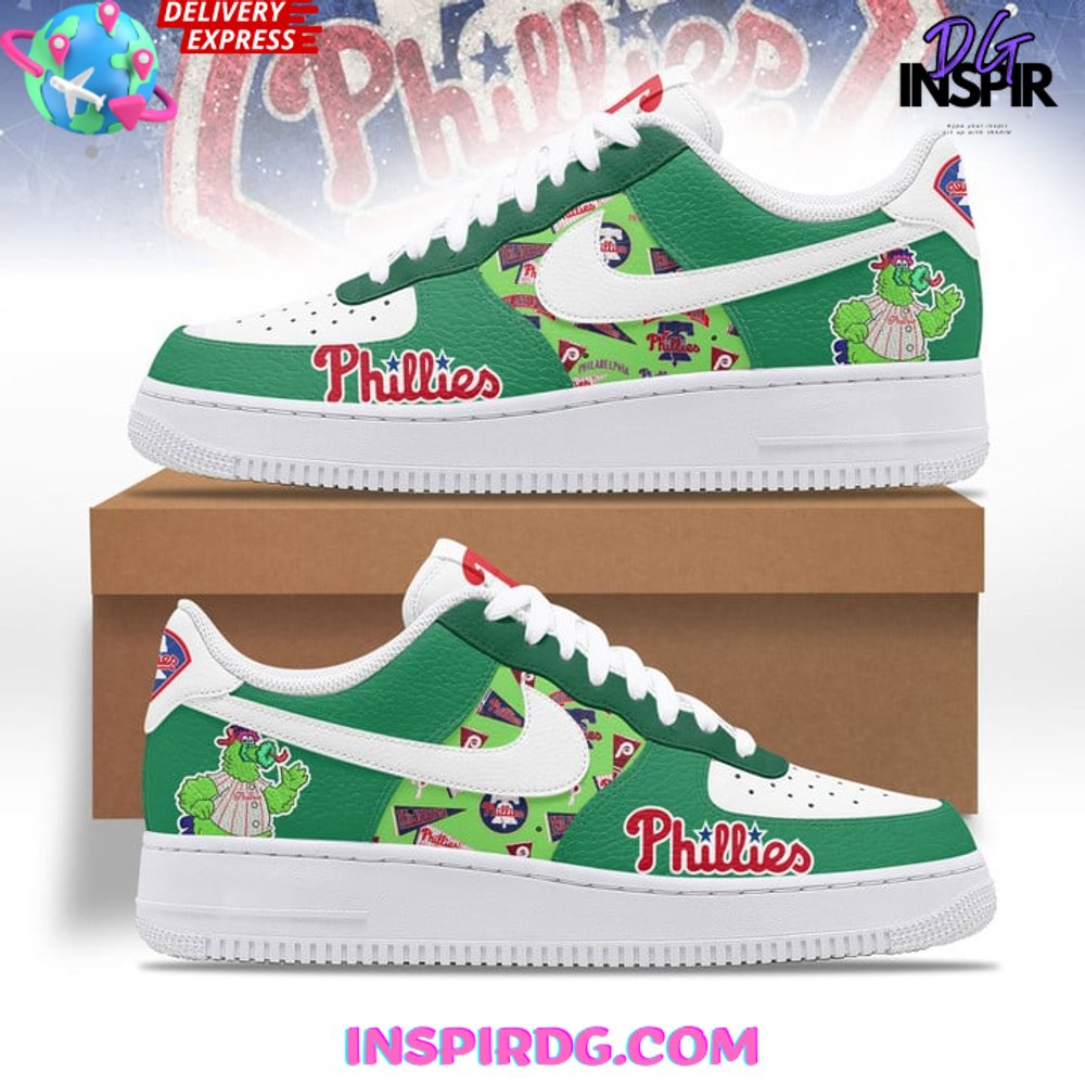 JWFancy Philadelphia Phillies Air Low-Top Sneakers Shoes For Men And Women