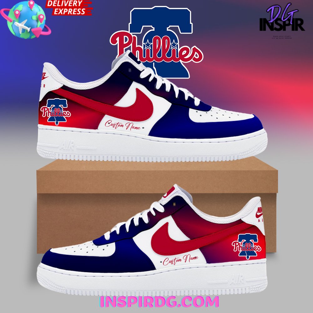 JWFancy Philadelphia Phillies Air Low-Top Sneakers Shoes For Men And Women