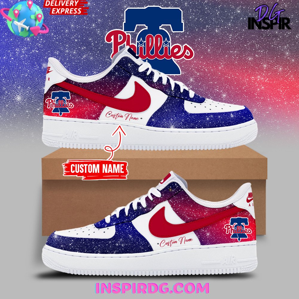 JWFancy Philadelphia Phillies Air Low-Top Sneakers Shoes For Men And Women