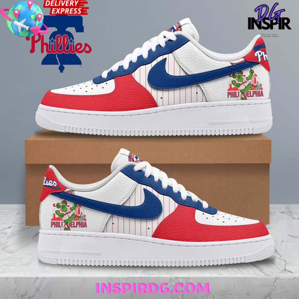 JWFancy Philadelphia Phillies Air Low-Top Sneakers Shoes For Men And Women