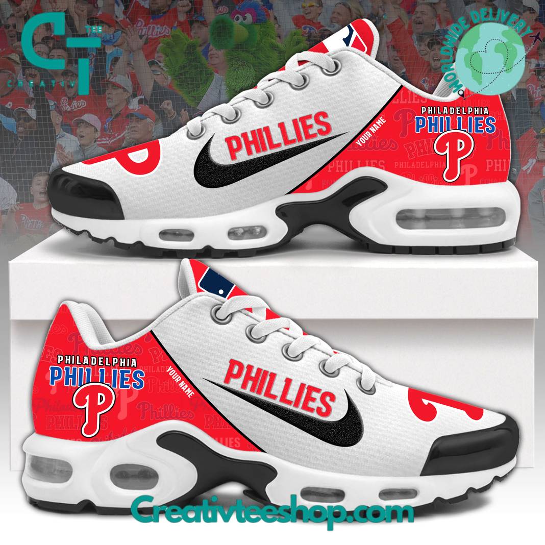 JWFancy Philadelphia Phillies TN Shoes Sneakers For Men And Women
