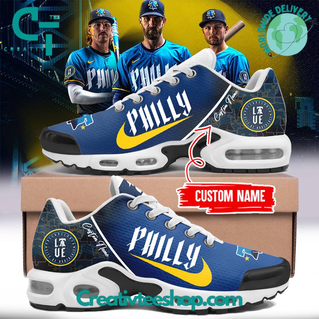 JWFancy Philadelphia Phillies TN Shoes Sneakers For Men And Women