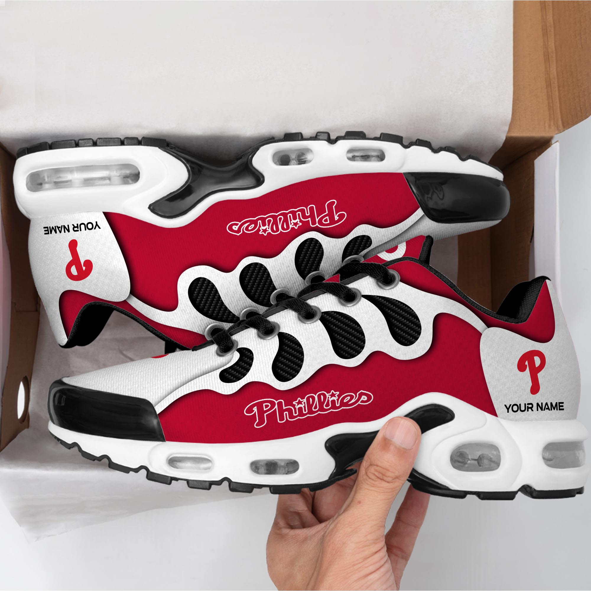 JWFancy Philadelphia Phillies TN Shoes Sneakers For Men And Women