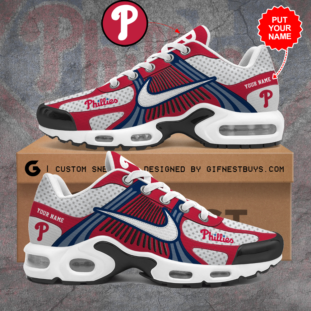 JWFancy Philadelphia Phillies TN Shoes Sneakers For Men And Women