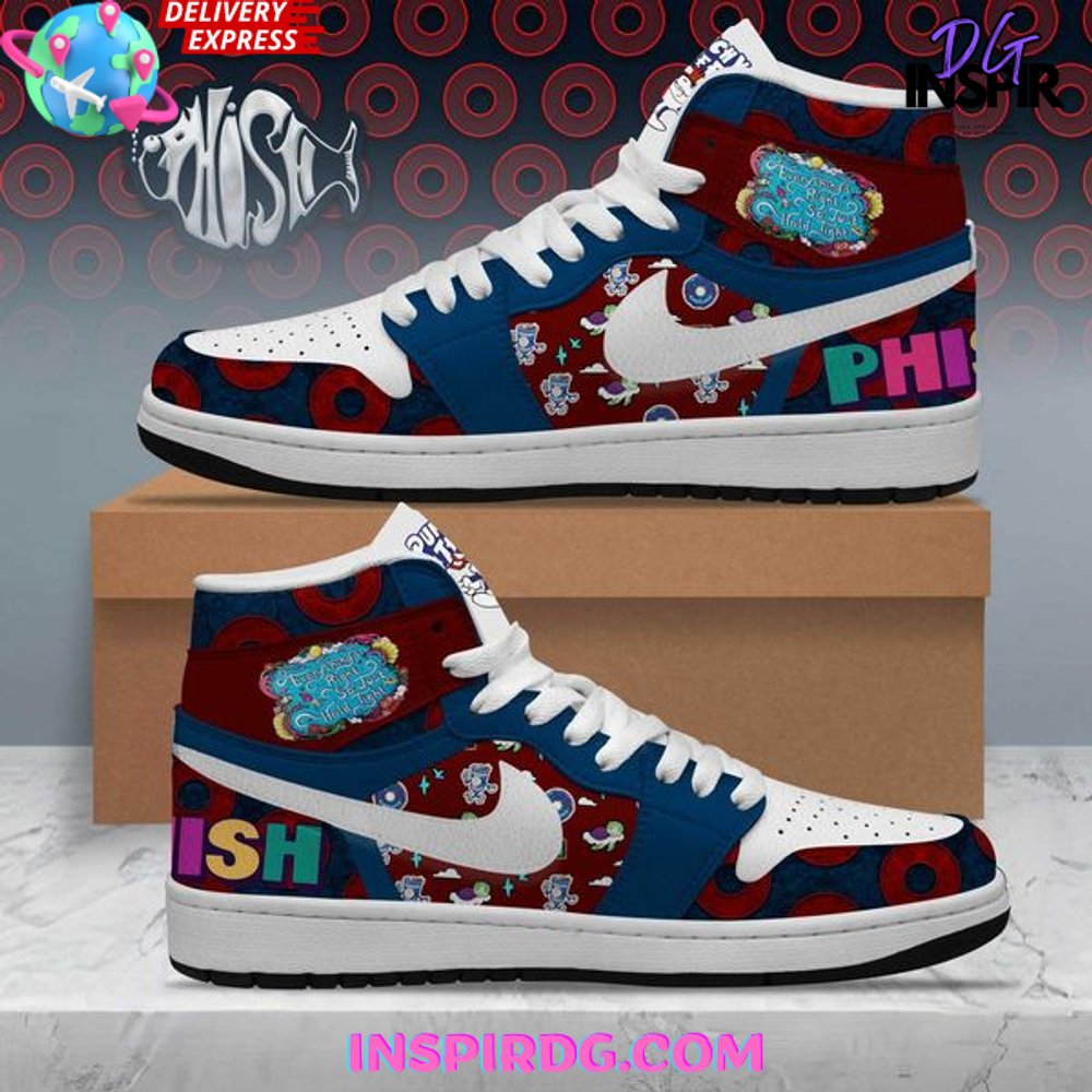 JWFancy Phish AJ1 High Sneakers Shoes For Men And Women