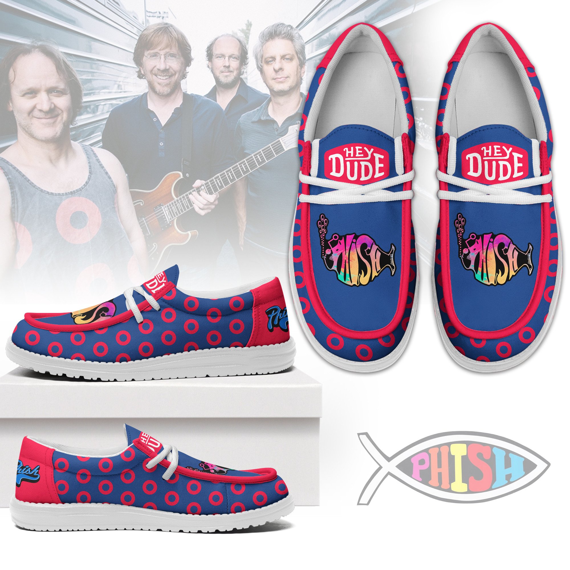 JWFancy Phish – Custom Name Hey Dude