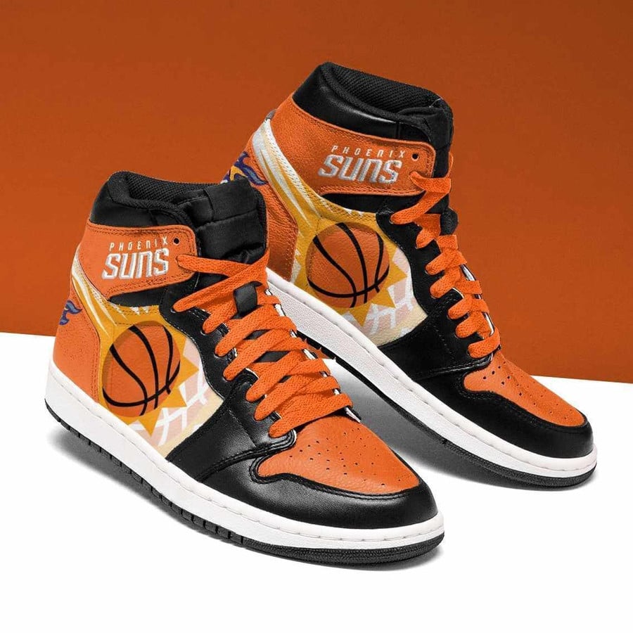 JWFancy Phoenix Suns NBA AJ1 High Sneakers Shoes For Men And Women