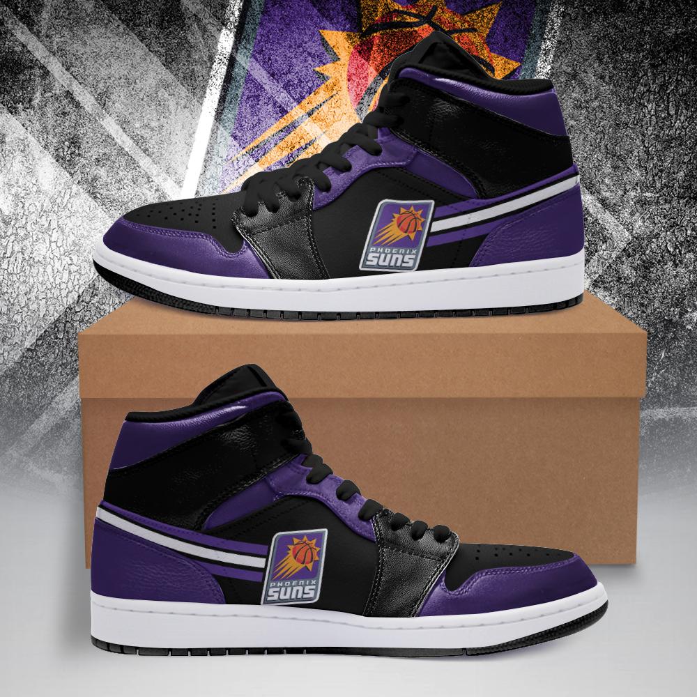 JWFancy Phoenix Suns NBA AJ1 High Sneakers Shoes For Men And Women