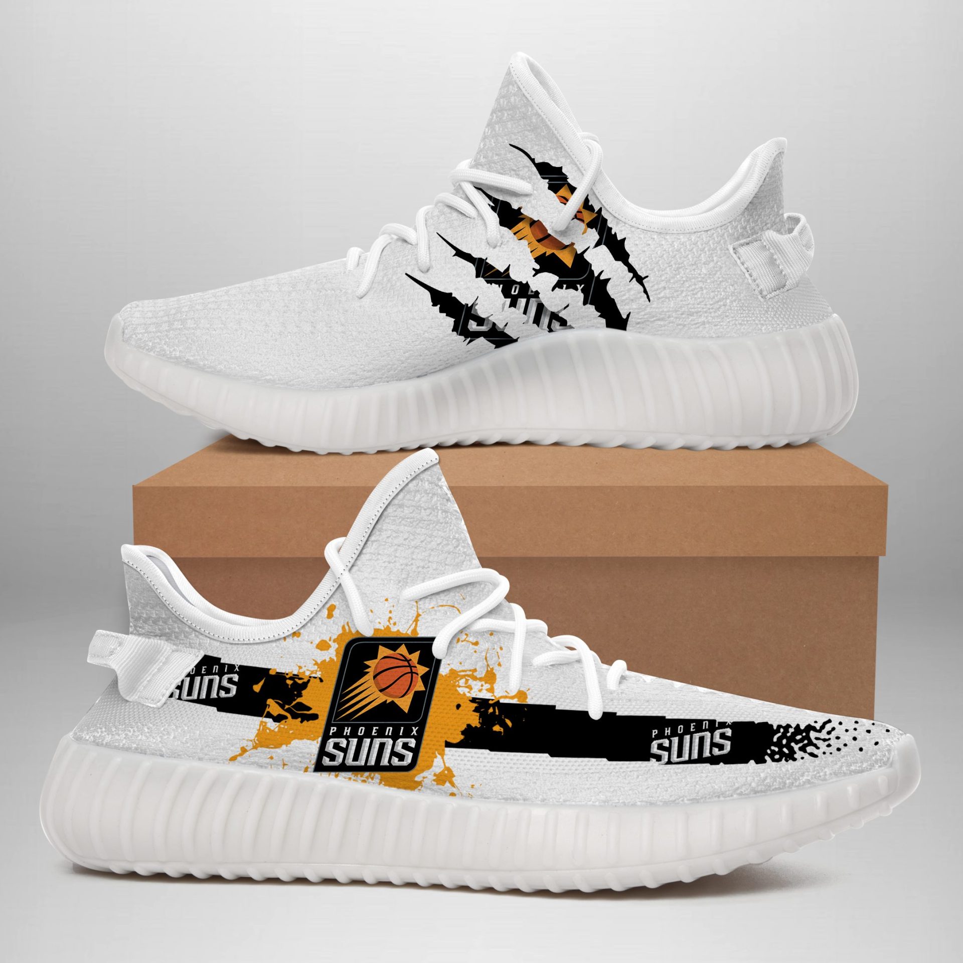 JWFancy Phoenix Suns Yeezy Boost Shoes For Men And Women