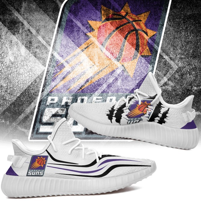 JWFancy Phoenix Suns Yeezy Boost Shoes For Men And Women