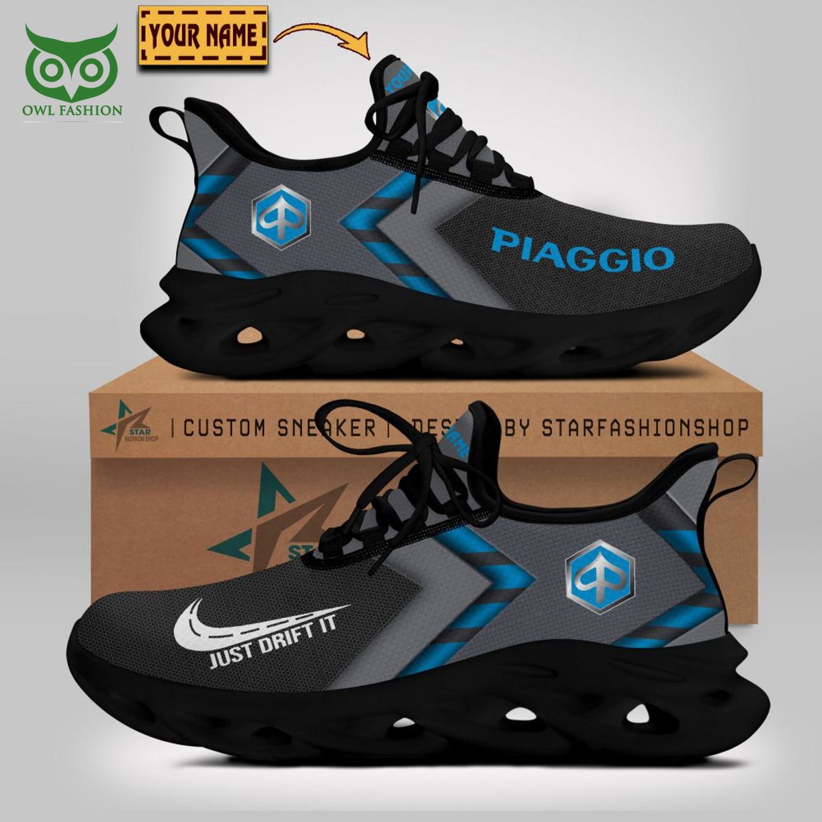 JWFancy Piaggio Automobile Max Soul Shoes Sneakers For Men And Women