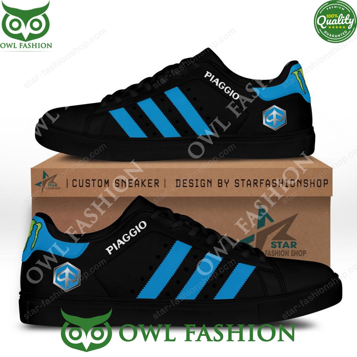 JWFancy Piaggio Skate Stan Shoes Sneakes For Men And Women