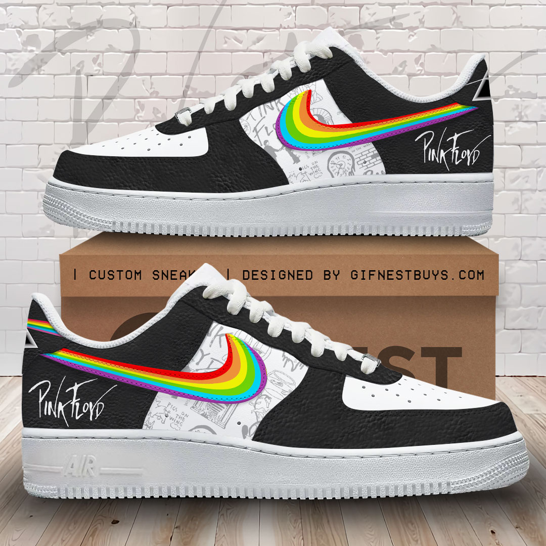 JWFancy Pink Floyd Air Low-Top Sneakers Shoes For Men And Women