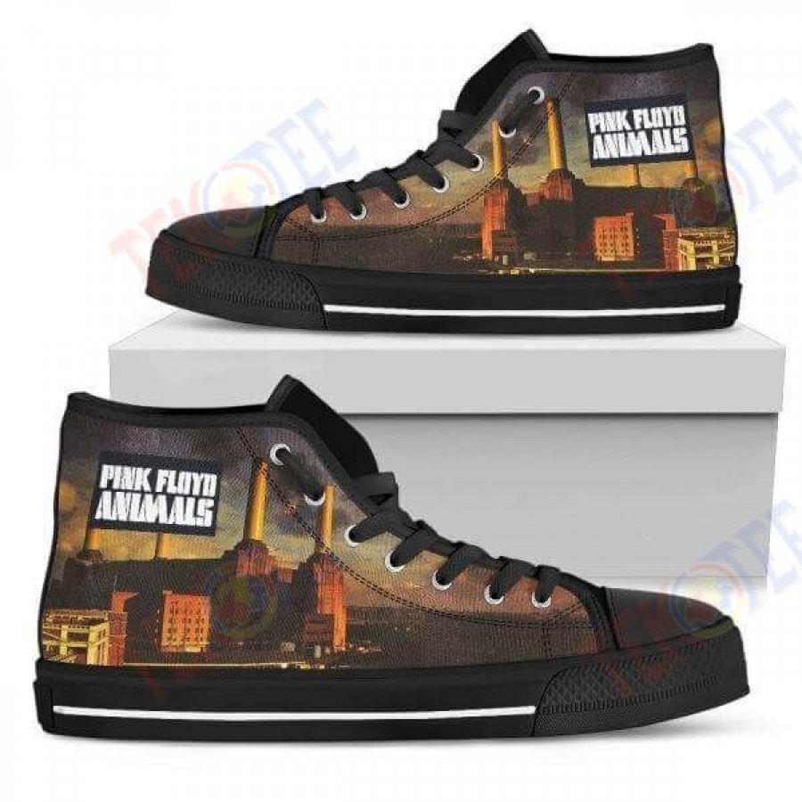 JWFancy Pink Floyd High Top Canvas Sneakers Shoes For Men And Women