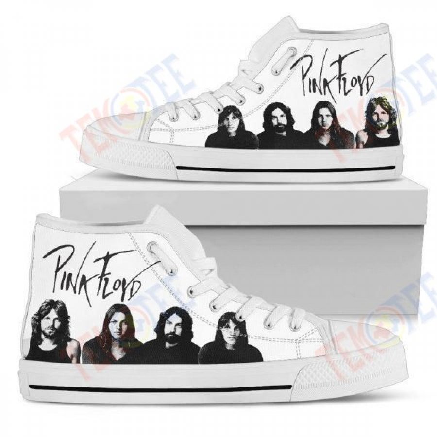 JWFancy Pink Floyd High Top Canvas Sneakers Shoes For Men And Women