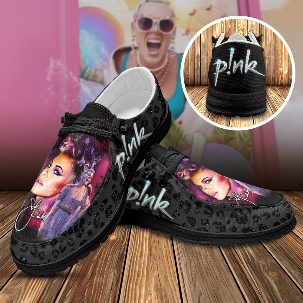 JWFancy Pink Hey Dude Shoes Wally Men's Lace Up Loafers Comfortable For Men And Women