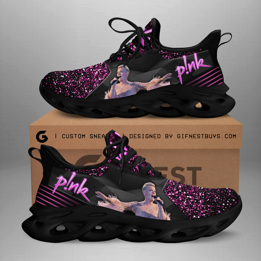 JWFancy Pink Max Soul Shoes Sneakers For Men And Women
