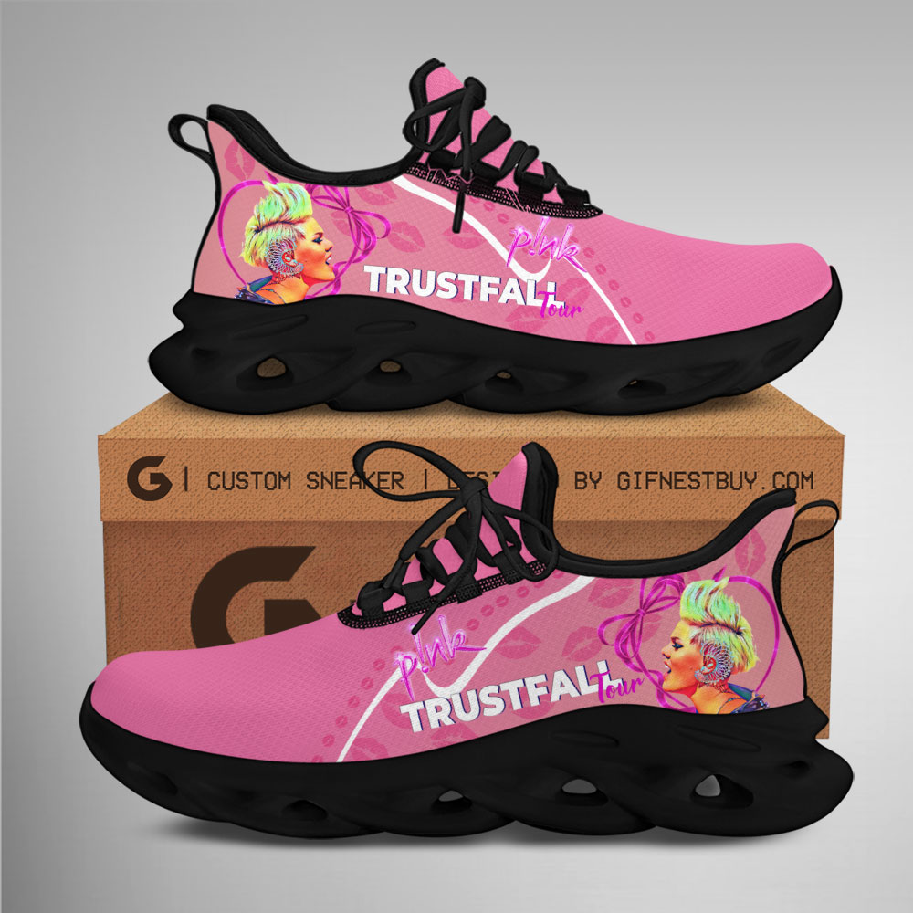 JWFancy Pink Max Soul Shoes Sneakers For Men And Women