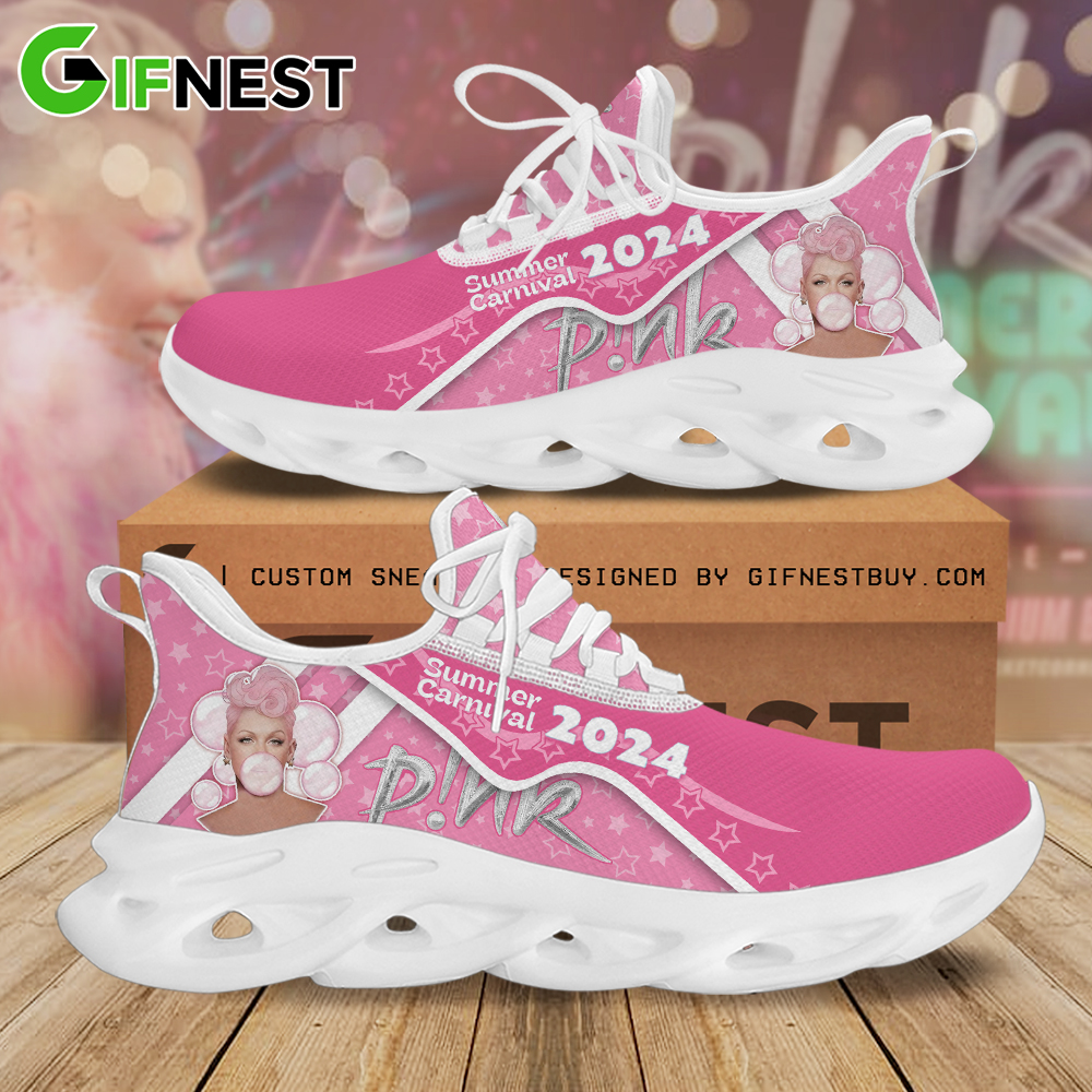 JWFancy Pink Max Soul Shoes Sneakers For Men And Women
