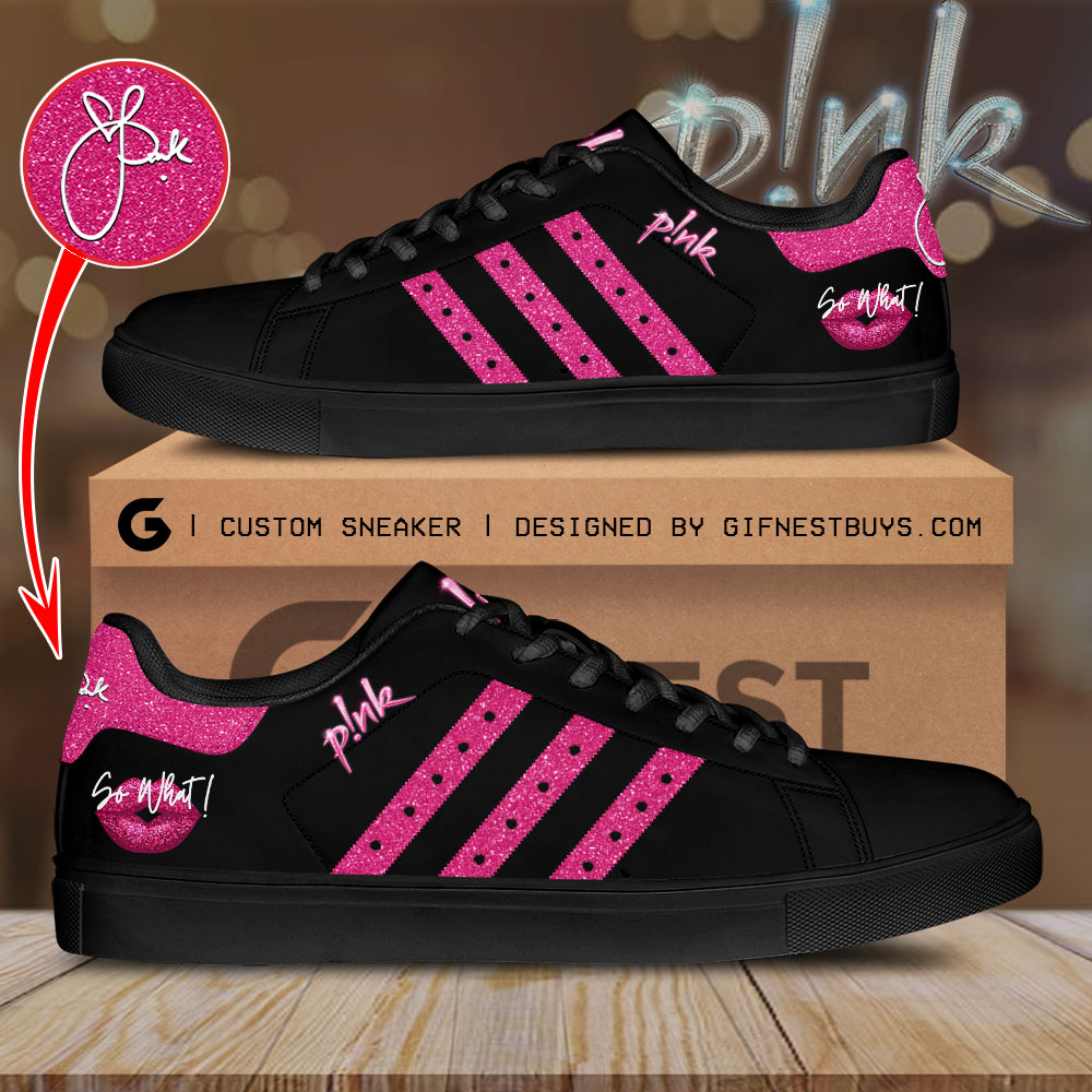 JWFancy Pink Skate Stan Shoes Sneakes For Men And Women
