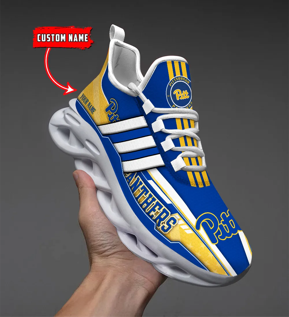 JWFancy Pittsburgh Panthers Max Soul Shoes Sneakers For Men And Women