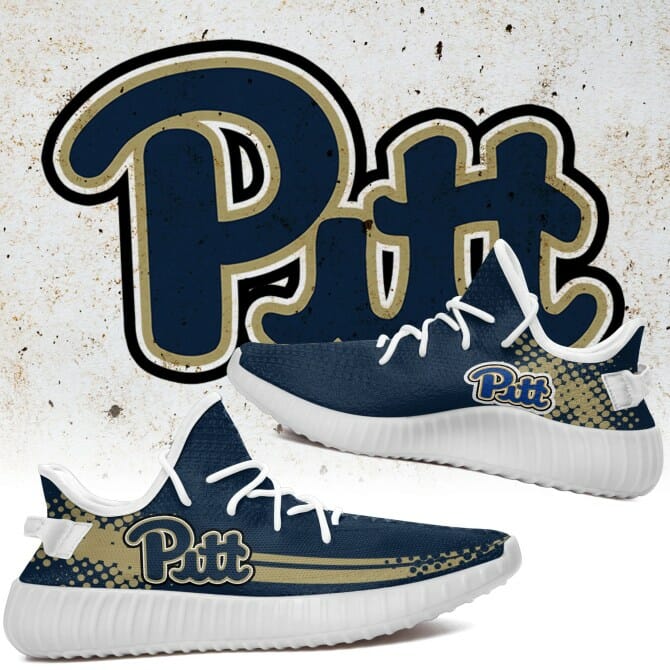 JWFancy Pittsburgh Panthers Yeezy Boost Shoes For Men And Women