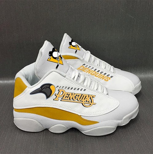 JWFancy Pittsburgh Penguins AJ13 Sneakers Shoes For Men And Women