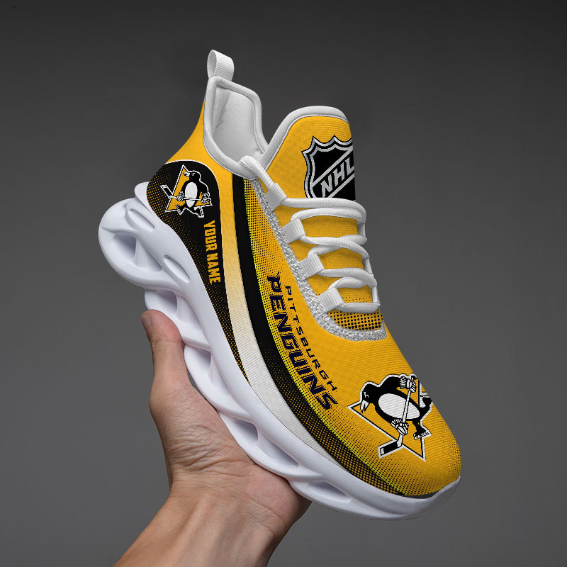 JWFancy Pittsburgh Penguins Max Soul Shoes Sneakers For Men And Women
