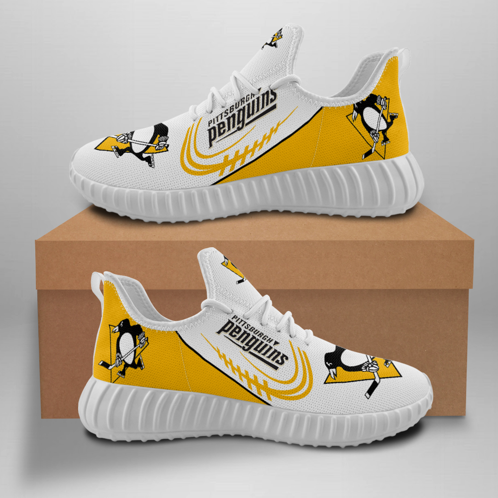 JWFancy Pittsburgh Penguins Reze Sneakers Shoes For Men And Women