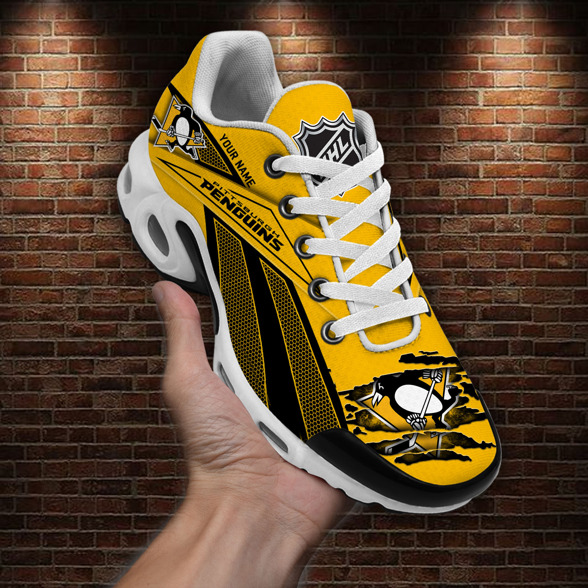 JWFancy Pittsburgh Penguins TN Shoes Sneakers For Men And Women