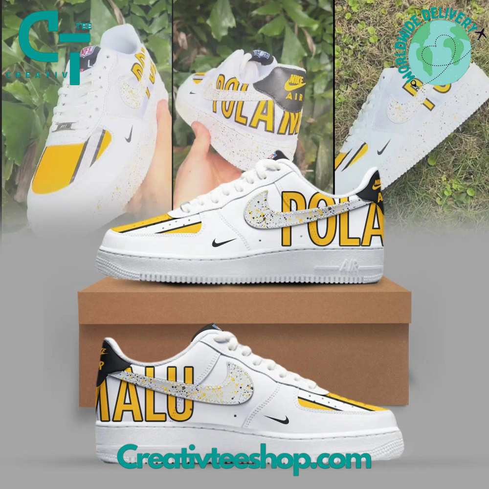JWFancy Pittsburgh Steelers Air Low-Top Sneakers Shoes For Men And Women