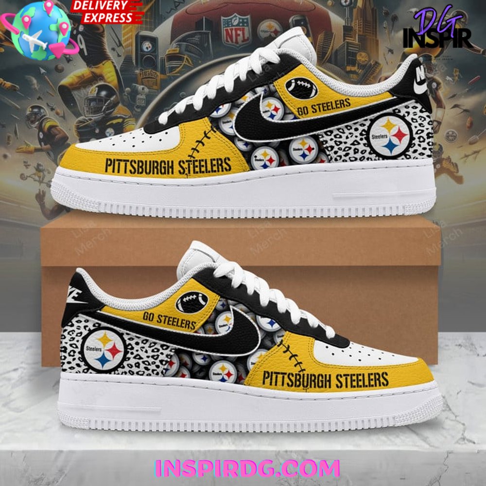JWFancy Pittsburgh Steelers Air Low-Top Sneakers Shoes For Men And Women