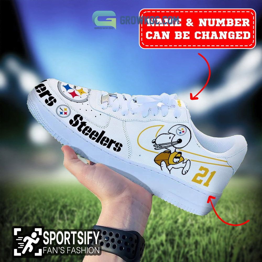 JWFancy Pittsburgh Steelers Air Low-Top Sneakers Shoes For Men And Women