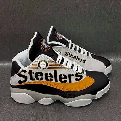 JWFancy Pittsburgh Steelers AJ13 Sneakers Shoes For Men And Women