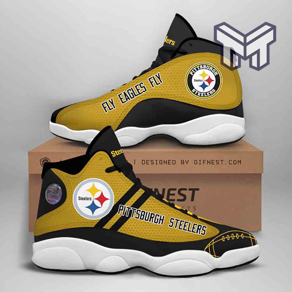 JWFancy Pittsburgh Steelers AJ13 Sneakers Shoes For Men And Women